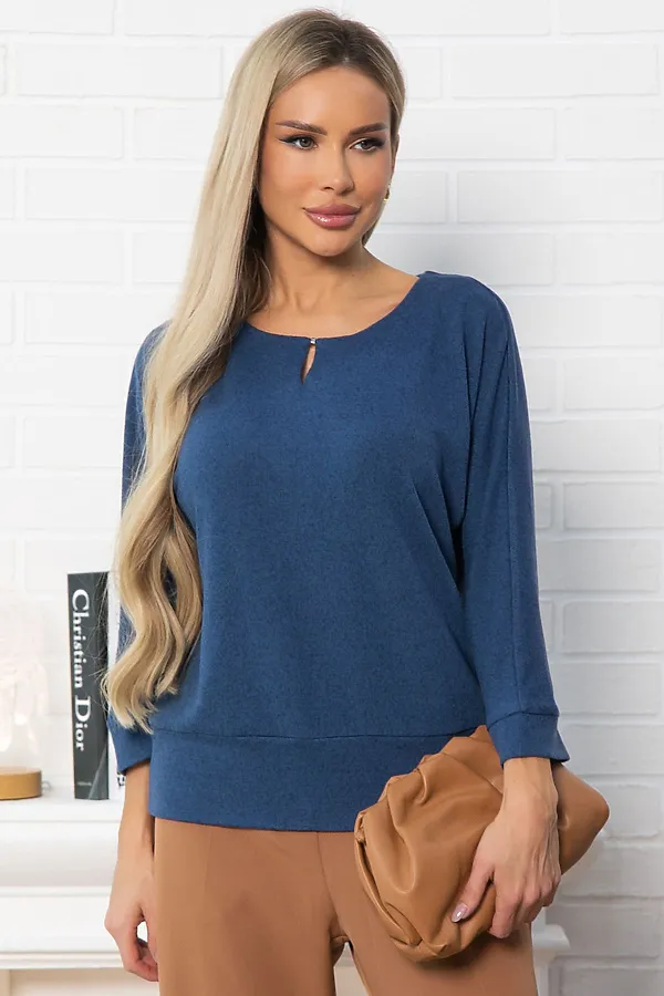 Джемпер LADY TAIGA, синий - фото 2