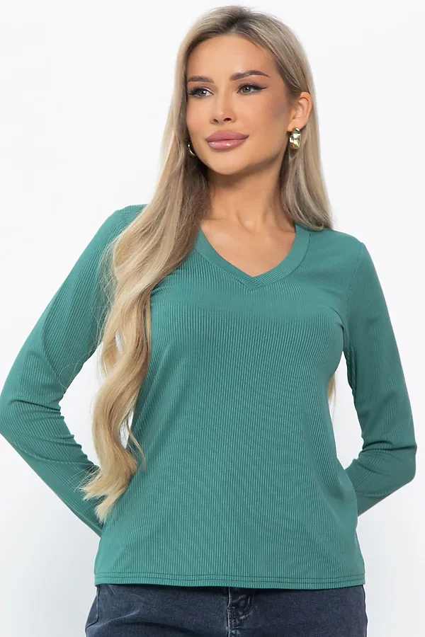 Джемпер LADY TAIGA, зеленый - фото 2