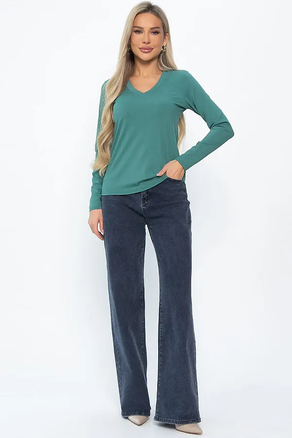 Джемпер LADY TAIGA, зеленый - фото 2