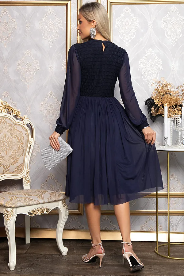 Платье LADY TAIGA, синее - фото 2