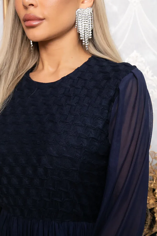 Платье LADY TAIGA, синее - фото 2