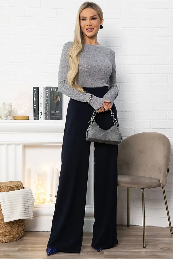 Брюки LADY TAIGA, темно-синие - фото 2