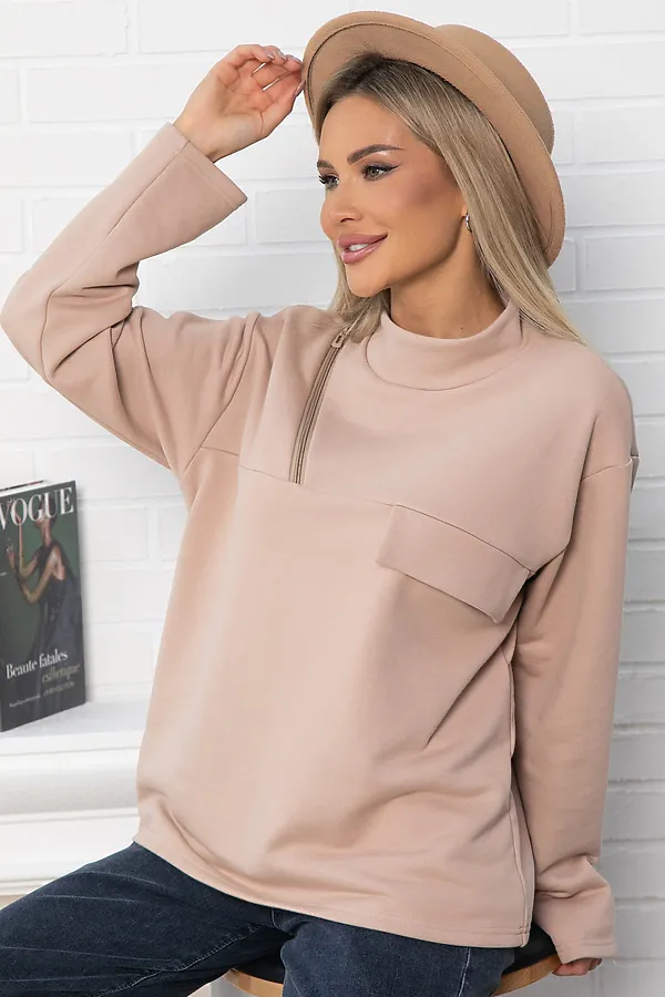 Свитшот LADY TAIGA, капучино - фото 2