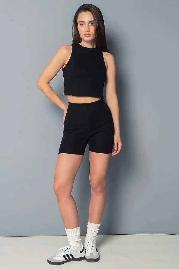 Комплект (Топ+Шорты) KOSMOS, черный - фото 2