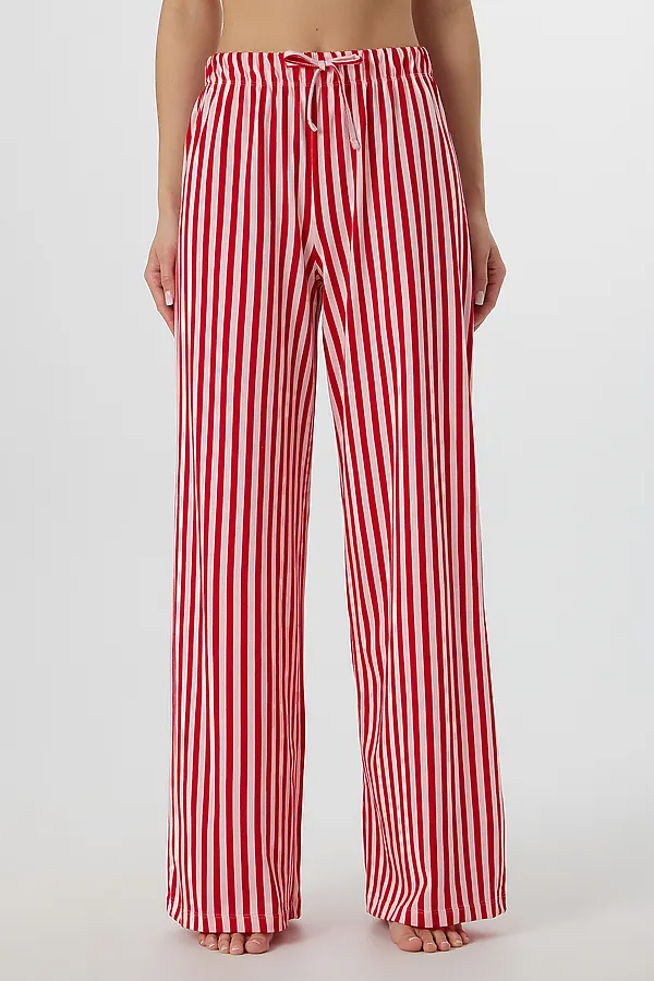 Пижама MARK FORMELLE, розово -красная полоска - фото 2