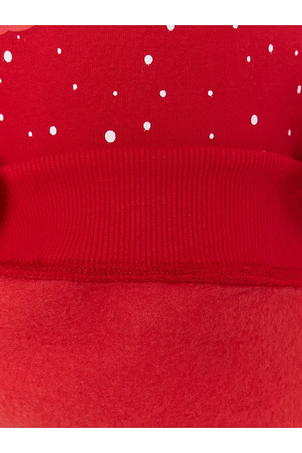 Свитшот MARK FORMELLE, красный +печать2 - фото 2