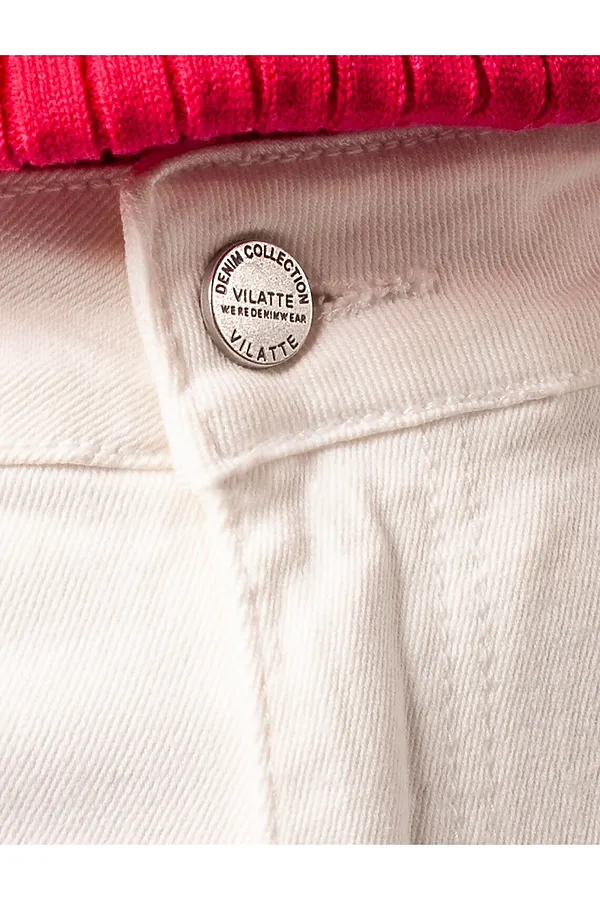 Джинсы VILATTE, белый - фото 2