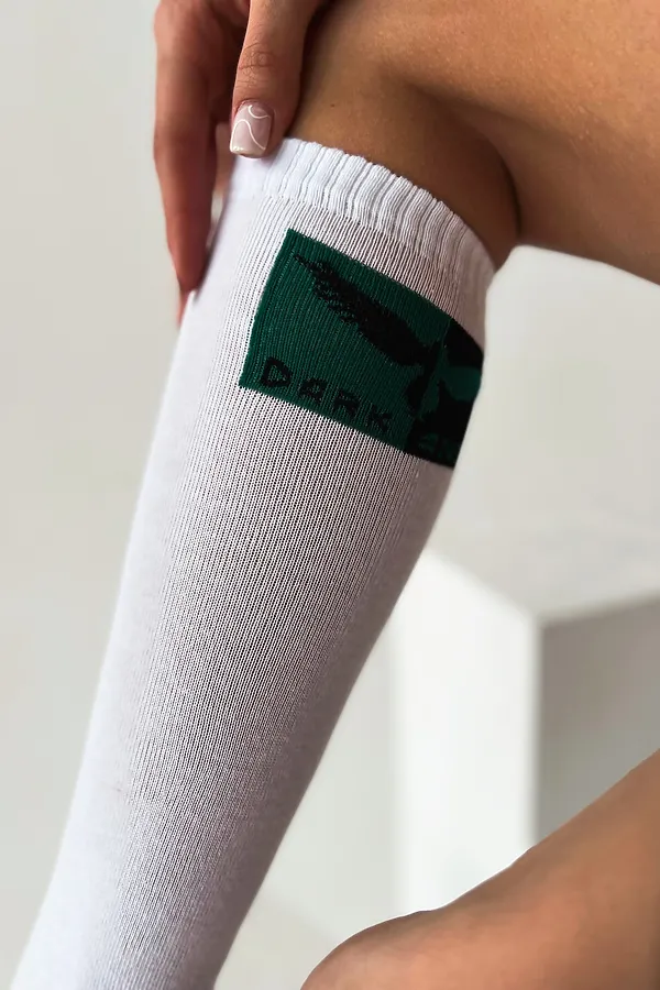 Гольфы детские Блэкдарк (набор 2 пары) НАТАЛИ, белый, черный - фото 2