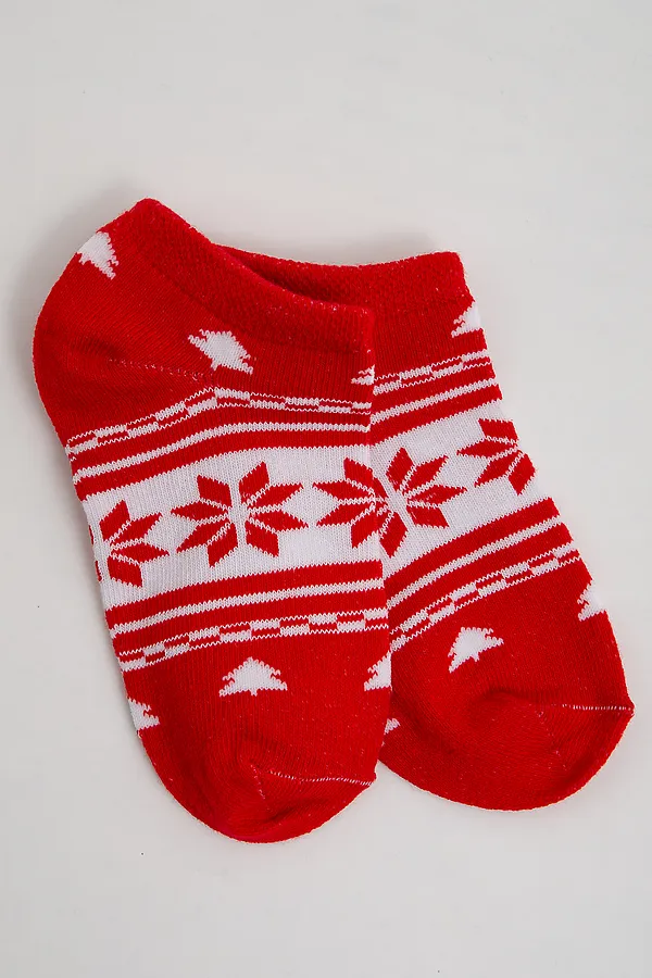 Носки детские Сноу (набор 3 пары) НАТАЛИ, красный - фото 2