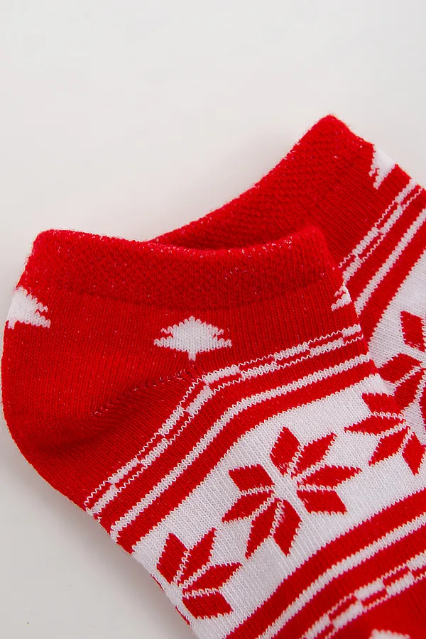 Носки детские Сноу (набор 3 пары) НАТАЛИ, красный - фото 2
