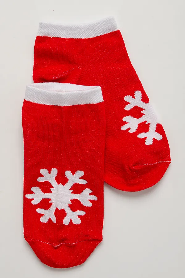 Носки детские Сноу (набор 3 пары) НАТАЛИ, красный - фото 2