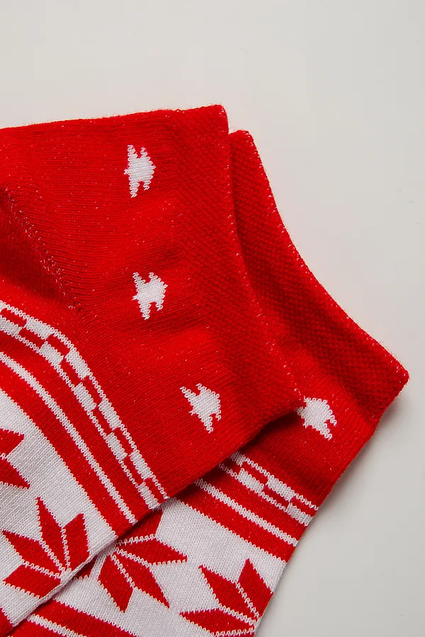 Носки детские Сноу (набор 3 пары) НАТАЛИ, красный - фото 2