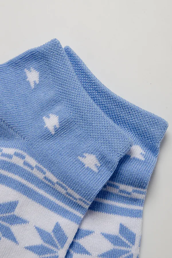 Носки детские Сноу (набор 3 пары) НАТАЛИ, голубой - фото 2