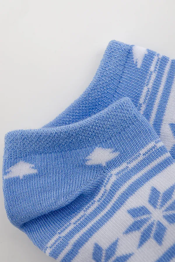Носки детские Сноу (набор 3 пары) НАТАЛИ, голубой - фото 2