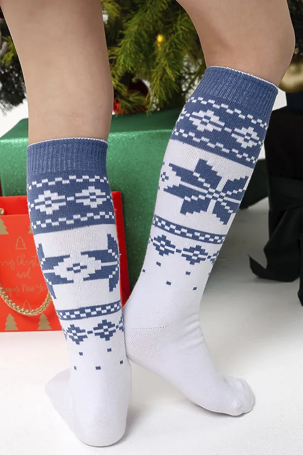 Гольфы детские Камилла (набор 2 пары) НАТАЛИ, джинс - фото 2