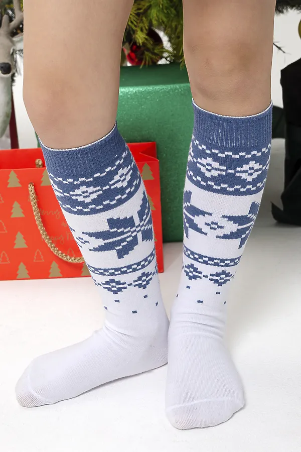 Гольфы детские Камилла (набор 2 пары) НАТАЛИ, джинс - фото 2