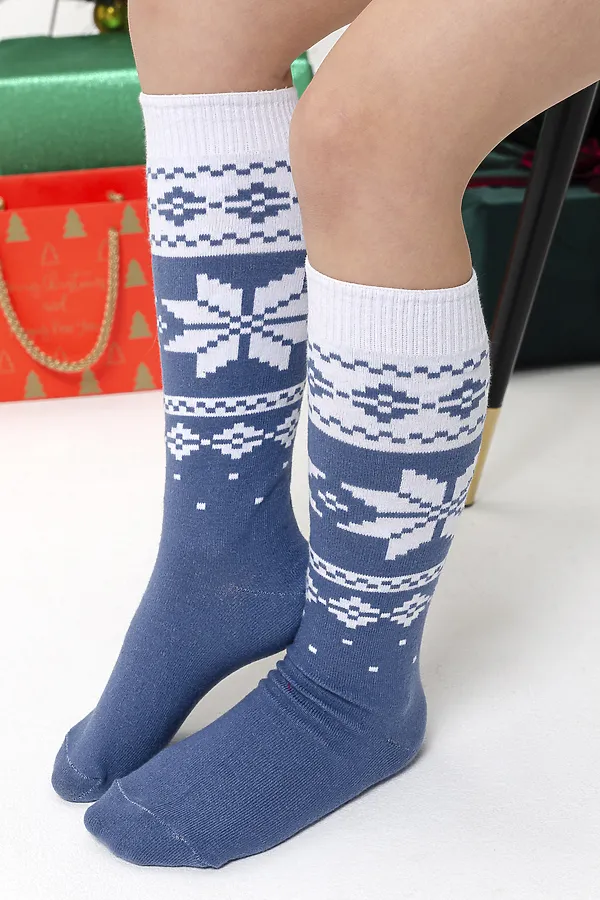 Гольфы детские Камилла (набор 2 пары) НАТАЛИ, джинс - фото 2