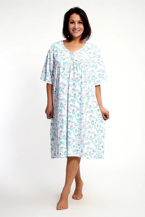 Сорочка 88126 НАТАЛИ, ментол - фото 2