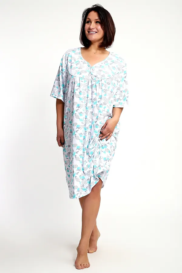 Сорочка 88126 НАТАЛИ, ментол - фото 2