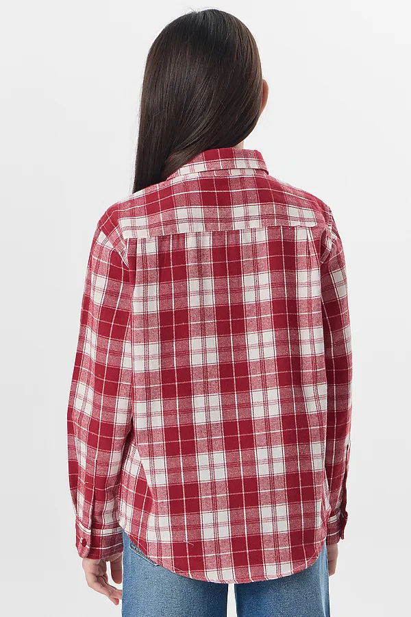 Рубашка MARK FORMELLE, красная клетка - фото 2