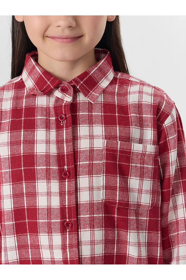 Рубашка MARK FORMELLE, красная клетка - фото 2