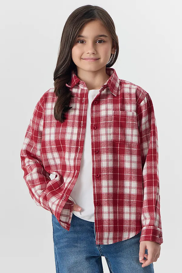 Рубашка MARK FORMELLE, красная клетка - фото 2