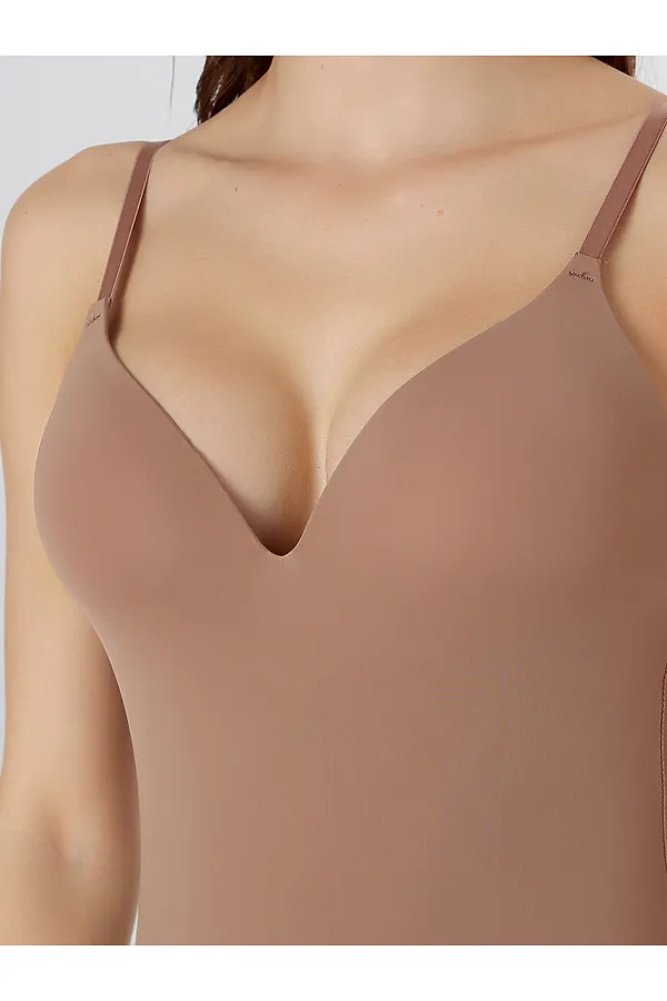 Боди MARK FORMELLE, молочный шоколад - фото 2