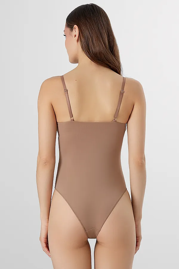 Боди MARK FORMELLE, молочный шоколад - фото 2