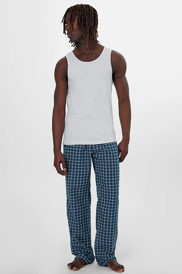 Брюки MARK FORMELLE, сине -зеленая клетка - фото 2