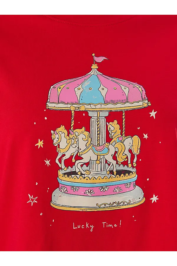 Пижама MARK FORMELLE, красный +розово -красная полоска - фото 2