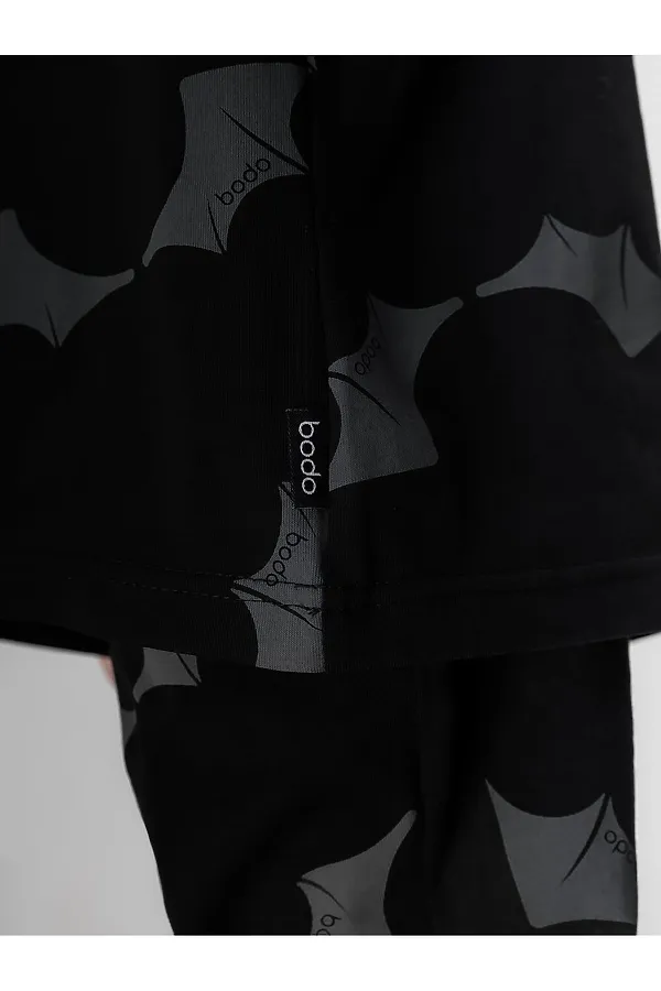 Костюм (Футболка+Брюки) BODO-S, черный (темно-серый) - фото 2