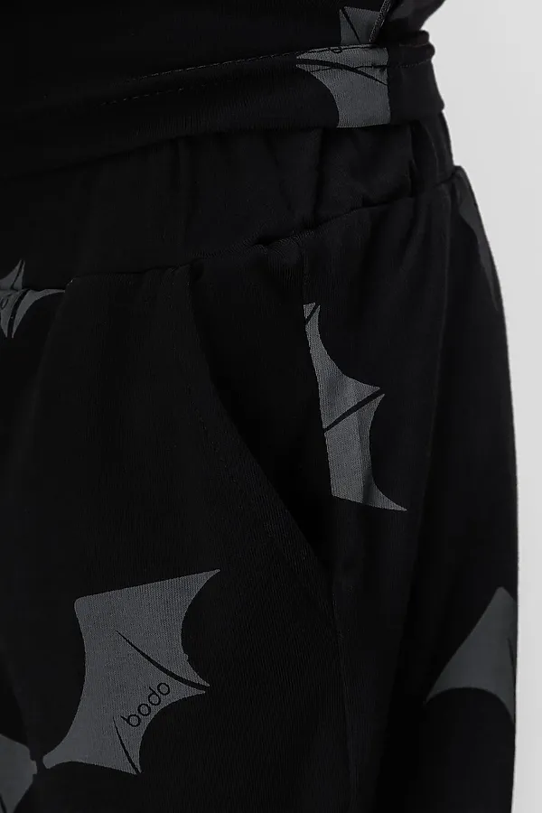 Костюм (Футболка+Брюки) BODO-S, черный (темно-серый) - фото 2