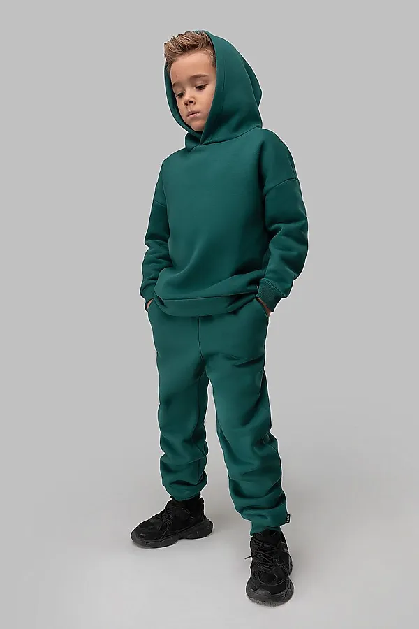 Костюм (Худи+Брюки) BODO-S, бирюзовый - фото 2