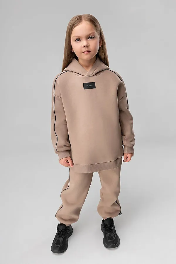 Костюм (Худи+Брюки) BODO-S, бежевый - фото 2