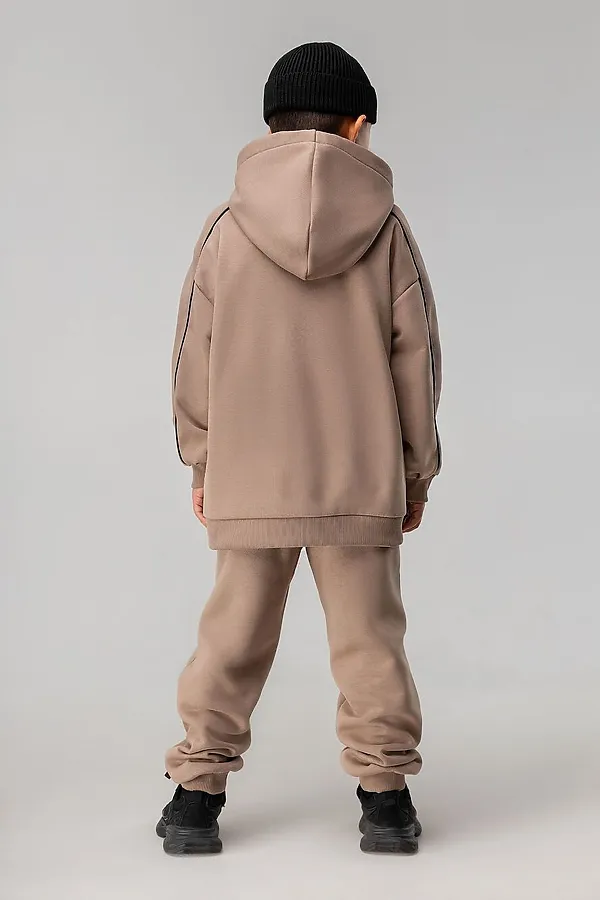 Костюм (Худи+Брюки) BODO-S, бежевый - фото 2