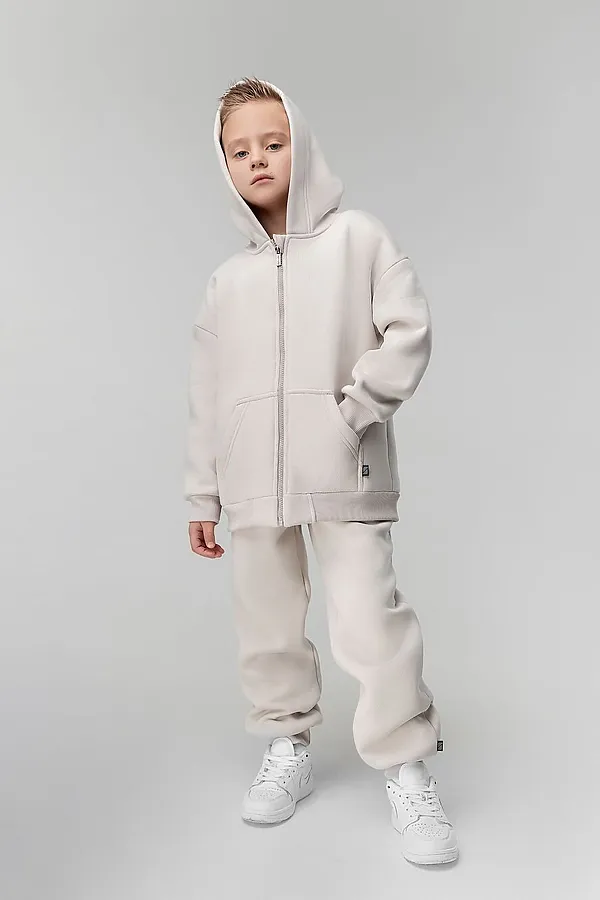 Костюм (Толстовка+Брюки) BODO, жемчужный - фото 2