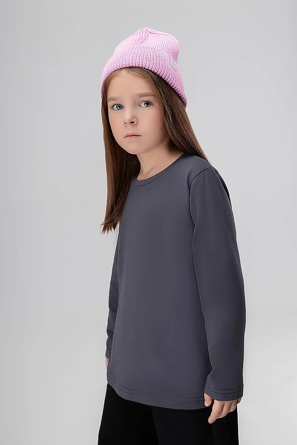 Лонгслив BODO-S, темно-серый - фото 2