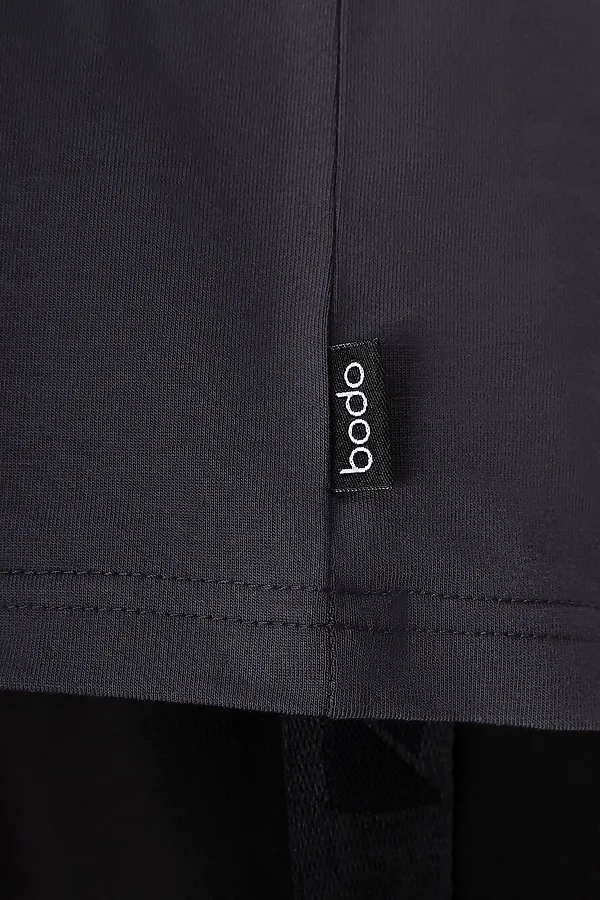 Лонгслив BODO-S, темно-серый - фото 2
