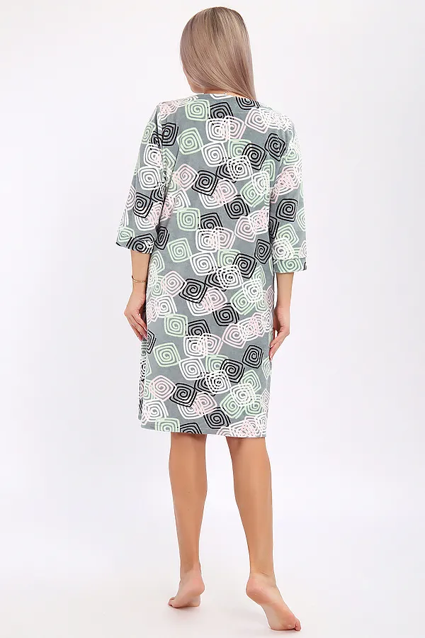 Халат махра 513 НАТАЛИ, фисташковый - фото 2