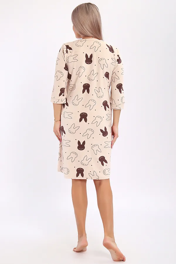 Халат махра 513 НАТАЛИ, песочный - фото 2