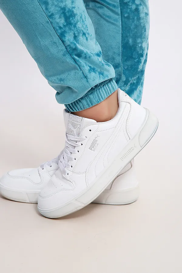 Костюм с брюками велюровый 635П НАТАЛИ, бирюзовый - фото 2