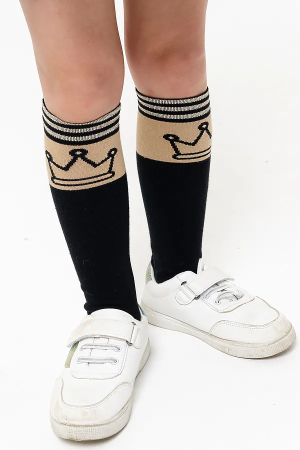 Детские гольфы Корона (набор 2 пары) НАТАЛИ, бежевый - фото 2