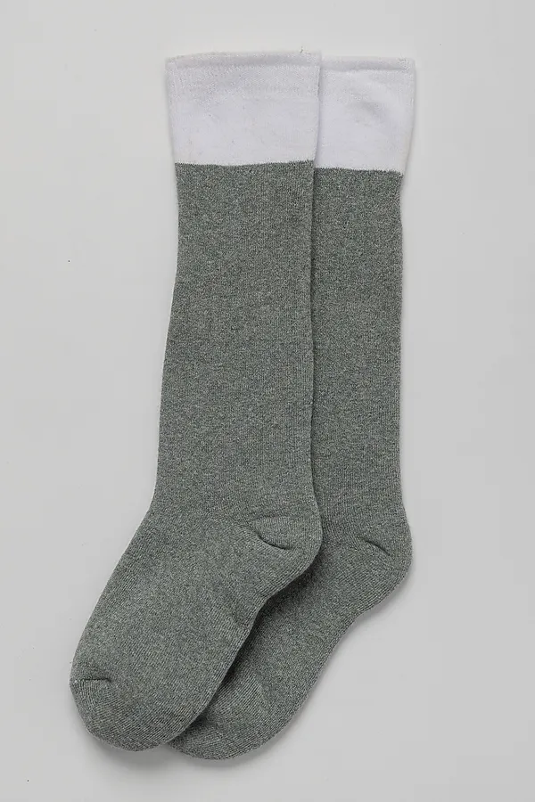 Детские гольфы Снежинка (набор 2 пары) НАТАЛИ, олива - фото 2