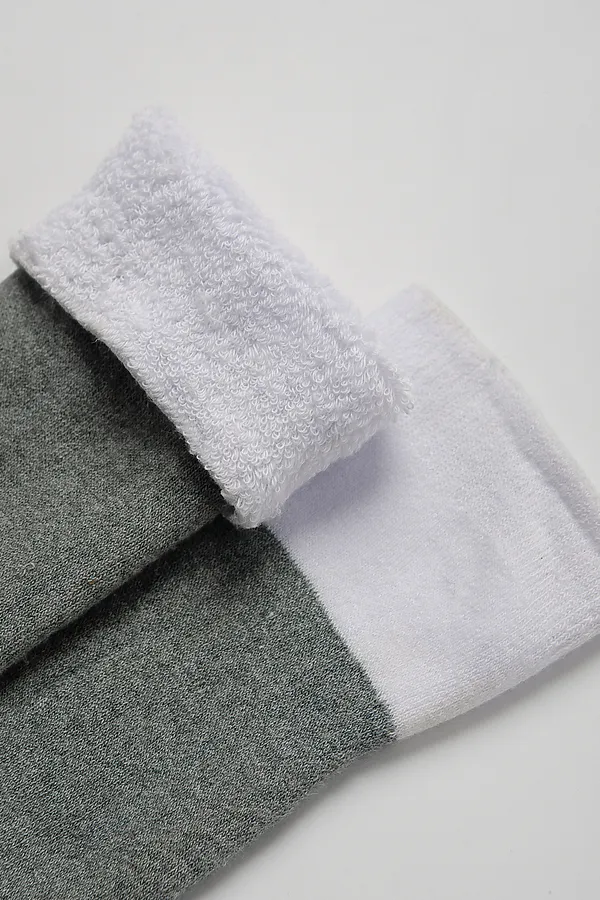 Детские гольфы Снежинка (набор 2 пары) НАТАЛИ, олива - фото 2