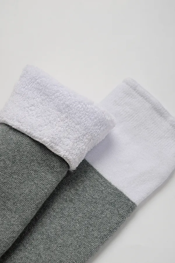 Детские гольфы Снежинка (набор 2 пары) НАТАЛИ, олива - фото 2