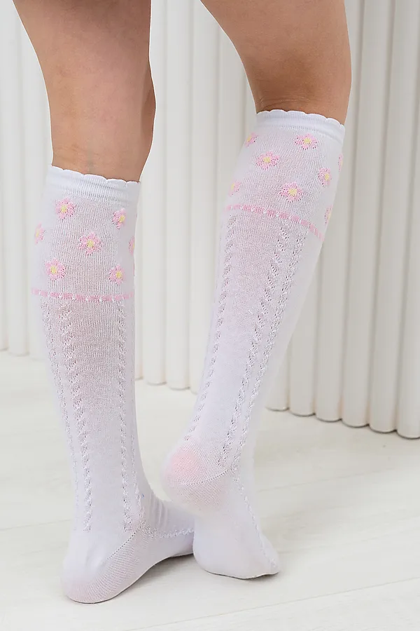 Детские гольфы Незабудка (набор 2 пары) НАТАЛИ, белый - фото 2