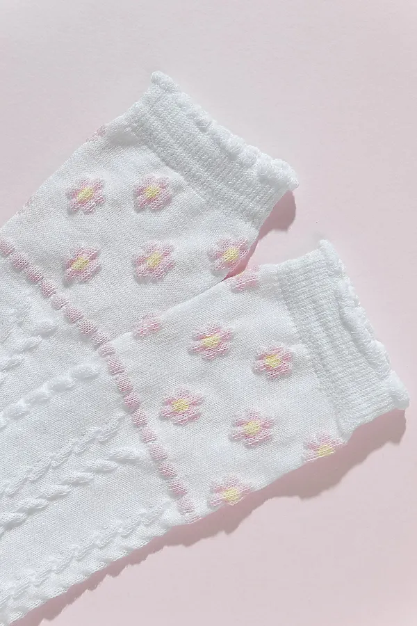 Детские гольфы Незабудка (набор 2 пары) НАТАЛИ, белый - фото 2