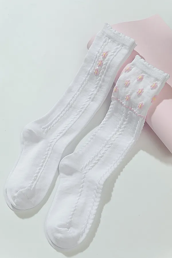 Детские гольфы Незабудка (набор 2 пары) НАТАЛИ, белый - фото 2