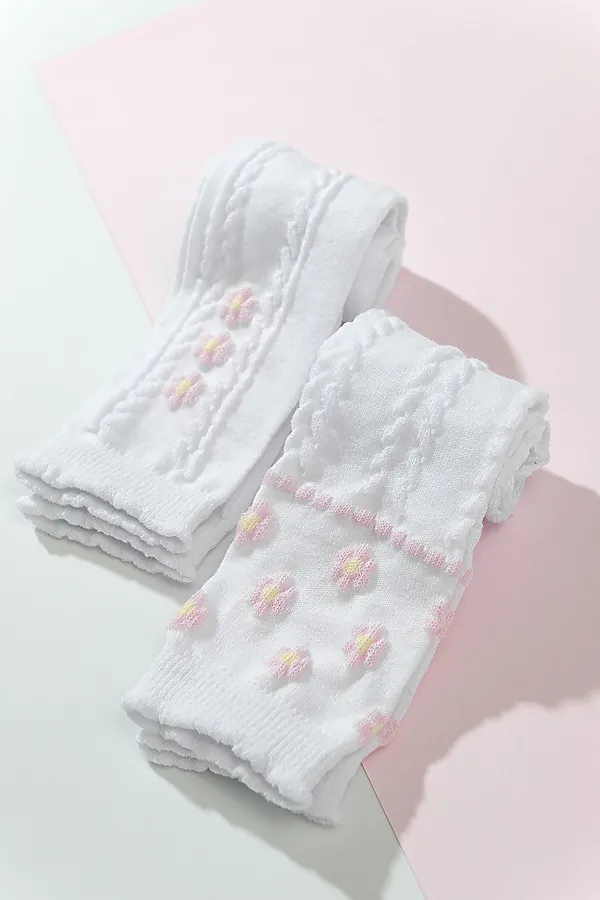 Детские гольфы Незабудка (набор 2 пары) НАТАЛИ, белый - фото 2