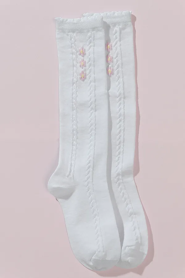 Детские гольфы Незабудка (набор 2 пары) НАТАЛИ, белый - фото 2